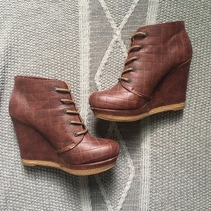 Seychelles Wedge Booties